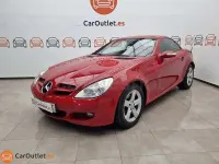 Usado Mercedes SLK200 163 CV (119 kW) 2005 Rojo Descapotable