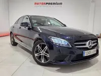 Usado Mercedes C200 160 CV (117 kW) 2020 Azul Berlina