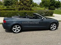 Usado Audi A5 Cabriolet S-Line 190 CV (139 kW) 2011 Gris / plata Descapotable
