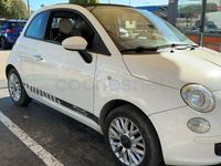 Usado Fiat 500 Lounge 69 CV (50 kW) 2015 Blanco Descapotable