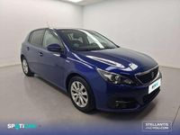 Usado Peugeot 308 Active 99 CV (72 kW) 2020 Azul Utilitario