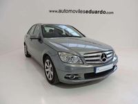 Usado Mercedes C180 156 CV (114 kW) 2010 Gris Berlina