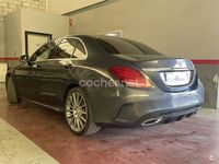 Usado Mercedes C220 AMG 170 CV (125 kW) 2015 Gris / plata Berlina
