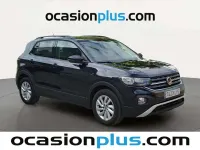 Usado VW T-Cross Advance 110 CV (80 kW) 2021 Negro SUV