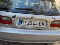Usado Honda Civic 90 CV (66 kW) 1992 Gris / plata Berlina