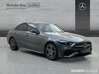 Usado Mercedes C300e AMG line 313 CV (230 kW) 2024 Gris selenita