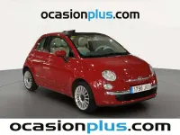 Usado Fiat 500C Lounge 69 CV (50 kW) 2015 Rojo Descapotable