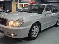 Usado Hyundai Sonata GLS 131 CV (96 kW) 2003 Gris / plata Berlina