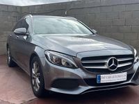 Usado Mercedes C220 170 CV (125 kW) 2017 Gris Familiar