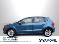Usado VW Polo Advance 75 CV (55 kW) 2016 Azul Berlina