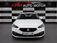 Usado Seat Leon Style 115 CV (84 kW) 2021 Blanco Familiar
