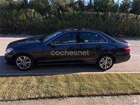 Usado Mercedes E200 Avantgarde 136 CV (100 kW) 2013 Gris / plata Berlina