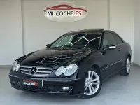 Usado Mercedes CLK220 Elegance 150 CV (110 kW) 2008 Negro Coupe