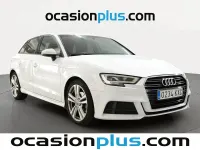 Usado Audi A3 S-Line 150 CV (110 kW) 2019 Blanco Berlina