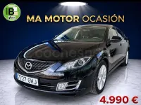 Usado Mazda 6 Active 140 CV (102 kW) 2008 Negro Berlina