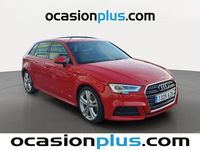 Usado Audi A3 Sportback S-Line 116 CV (85 kW) 2019 Rojo Utilitario