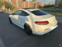 Usado Mercedes C220 170 CV (125 kW) 2018 Blanco Coupe