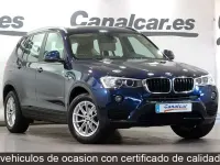Usado BMW X3 190 CV (139 kW) 2015 Azul SUV