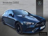 Usado Mercedes CLA250e Shooting Brake 218 CV (160 kW) 2021 Azul denim Familiar
