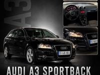 Käytetty Audi A3 Ambition 105 HP (77 kW) 2011 Musta Viistoperä