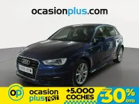Usado Audi A3 150 CV (110 kW) 2014 Azul