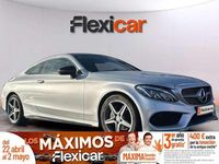 Usado Mercedes C220 AMG line 170 HP (125 kW) 2016 Cinzento Coupé