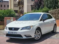 Usado Seat Leon SC Style 122 CV (89 kW) 2013 Blanco Utilitario