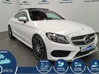 Usado Mercedes C220 170 CV (125 kW) 2017 Blanco Coupe