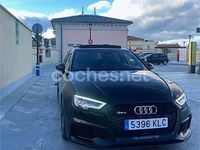 Usado Audi RS3 400 CV (294 kW) 2018 Negro Berlina