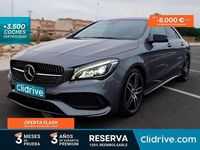 Usado Mercedes CLA220 177 CV (130 kW) 2018 Gris Berlina