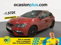 Usado Seat Leon FR 130 CV (95 kW) 2020 Rojo Berlina