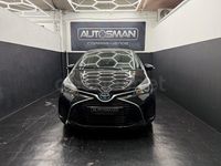 Usado Toyota Yaris Hybrid Active 100 CV (73 kW) 2017 Negro Berlina