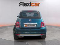 Usado Fiat 500 Lounge 69 CV (50 kW) 2019 Azul Descapotable