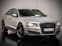 Usado Audi A8 250 CV (183 kW) 2012 Gris / plata Berlina