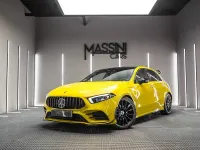 Usado Mercedes A180 136 CV (100 kW) 2019 Amarillo Berlina