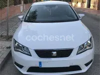 Usado Seat Leon I-Tech 105 CV (77 kW) 2013 Blanco Berlina