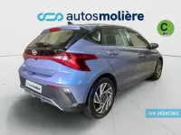Usado Hyundai i20 84 CV (61 kW) 2024 Azul Utilitario