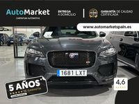 Usado Jaguar F-Pace R-Sport 300 CV (220 kW) 2018 Gris / plata SUV