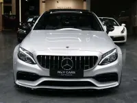 Usado Mercedes C63 AMG AMG 476 CV (350 kW) 2016 Plateado Descapotable