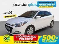 Usado Hyundai i20 84 CV (61 kW) 2017 Blanco Berlina