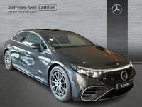 Usado Mercedes EQS580 AMG line 384 kW (523 CV) 2022 Gris grafito Berlina