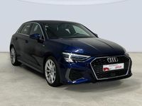 Usado Audi A3 S-Line 150 CV (110 kW) 2021 Azul Berlina