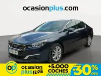 Usado Peugeot 508 Allure 165 CV (121 kW) 2015 Azul Berlina