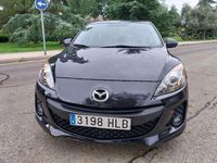 Usado Mazda 3 Style 115 CV (84 kW) 2012 Negro Berlina