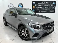 Usado Mercedes GLC250 204 CV (150 kW) 2018 Gris / plata Coupe