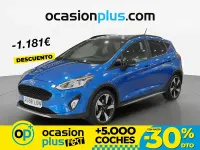 Usado Ford Fiesta Active 95 CV (69 kW) 2020 Azul Utilitario