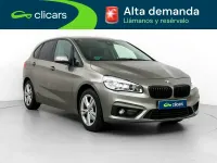 Usado BMW 218 Active Tourer 136 CV (100 kW) 2016 Gris Monovolumen