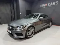 Usado Mercedes C220 170 CV (125 kW) 2017 Gris / plata Coupe