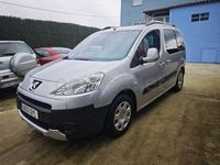 Usado Peugeot Partner Tepee Outdoor 90 CV (66 kW) 2010 Gris / plata Monovolumen