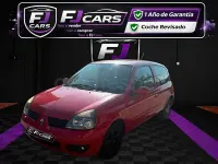 Usado Renault Clio II Campus 65 CV (47 kW) 2009 Rojo Berlina